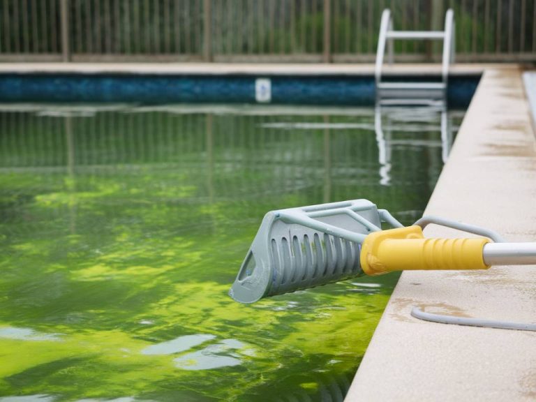 algue moutarde : solutions pour traiter l’eau de la piscine