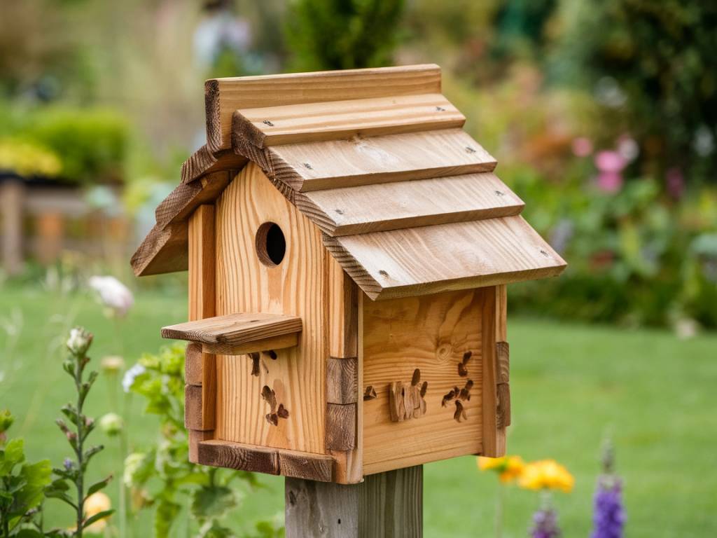 Créer un nichoir à oiseaux pour le jardin